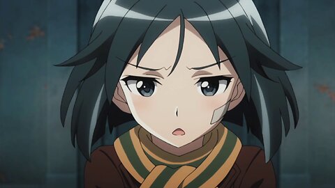 Brave Witches - Kanoe kneeling
