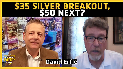 Silver Surges Past $35 as Global Squeeze Builds – Erfle Sees $50 on Horizon