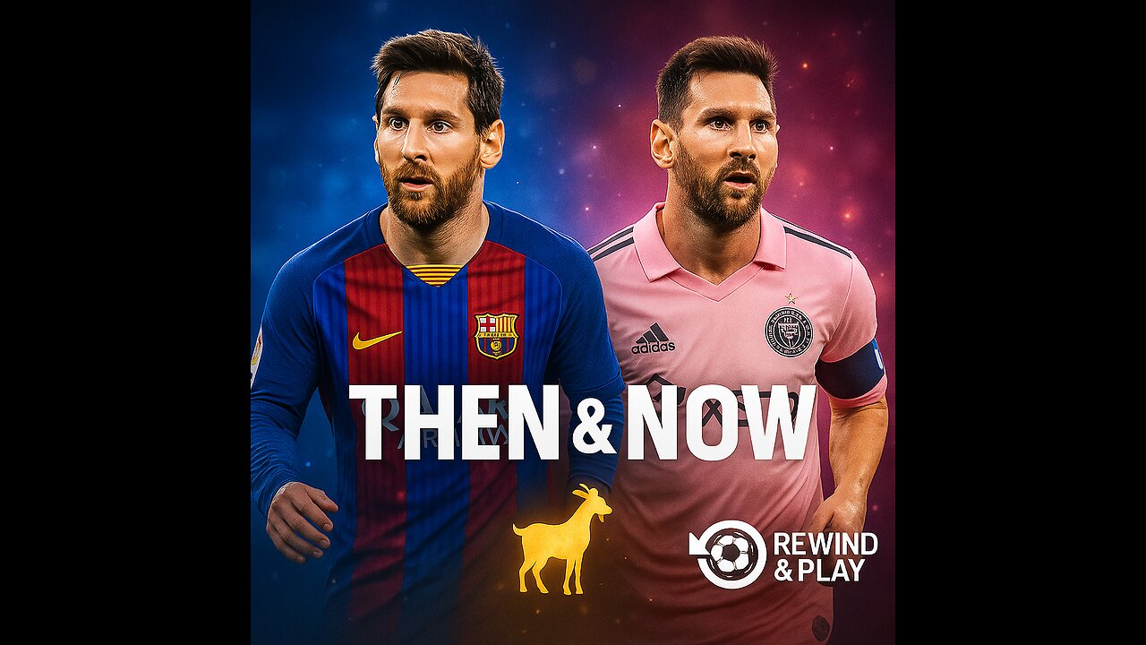 Messi Then vs Now 🐐 Barcelona Magic vs Miami Power | GOAT Skills & Goals