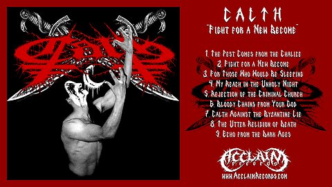 CALTH – “Fight for a New Become” - Raw Satanic Black Metal