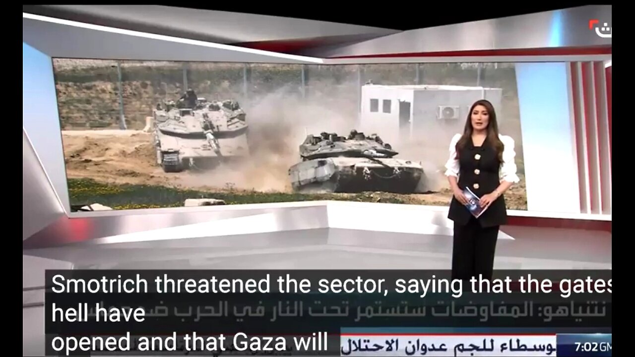 GAZA CEASEFIRE BROKEN - ISRAEL RESTARTS LARGE-SCALE BOMBING - 3-18-25 ARABIC NEWS BROADCASTS 💥