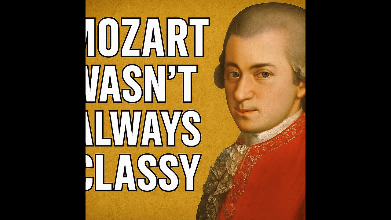 Mozart Wrote a Song Called “Kiss My Ass” (Seriously)