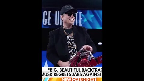 BREAKING: Elon Musk admits regret for Trump attacks in big, beautiful 'backtrack'