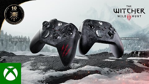 Introducing The Witcher 3 10th Anniversary Special Edition Controllers