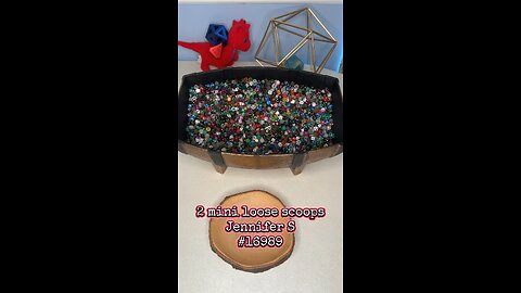 2 mini loose scoops for Jennifer S!! #16989 #onelinkatatimeshop #dice #dnd #minidicescoops