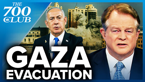 Netanyahu Orders EVERY Civilian In Gaza City To Evacuate Immediately | The 700 Club