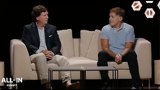 Tucker Calls Out Mark Cuban to His Face, Leaves Him Speechless