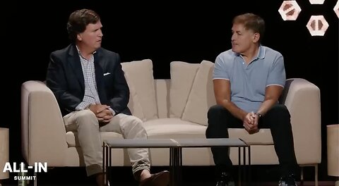 Tucker Calls Out Mark Cuban to His Face, Leaves Him Speechless