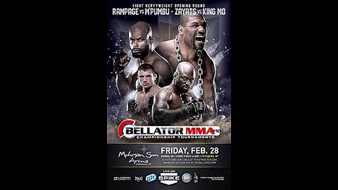 Bellator 110 - Feb 28 2014 - Mohegan Sun Arena, Uncasville, CT
