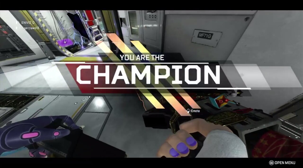 Nice move at the end to eliminate the Champion