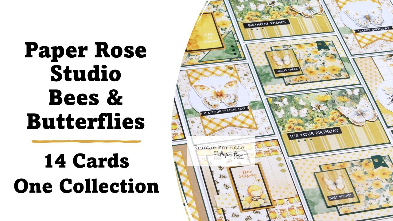 Paper Rose Studio | Bees & Butterflies