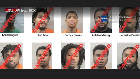Ninth escaped inmate captured in New Orleans, LA
