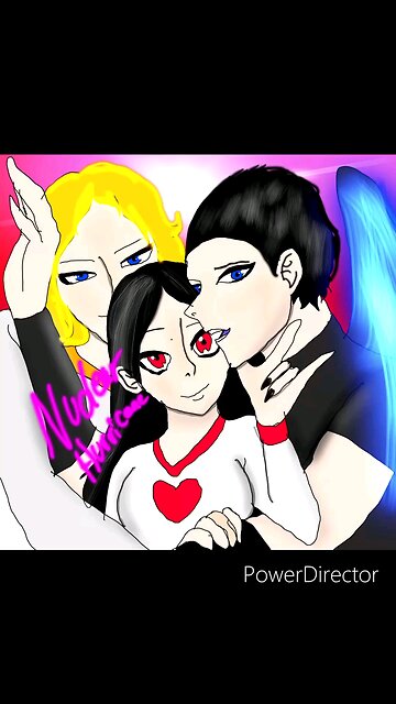 SpeedPaint nuclear Joestar and Gabriel and Michael