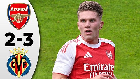 Arsenal Vs Villarreal 2-3-All Goals and Highlights 2025. #football#sports#rumble