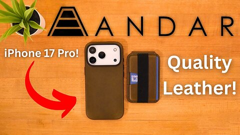 EXCLUSIVE: Andar "The Aspen" Leather Case for iPhone 17 Pro REVIEW!