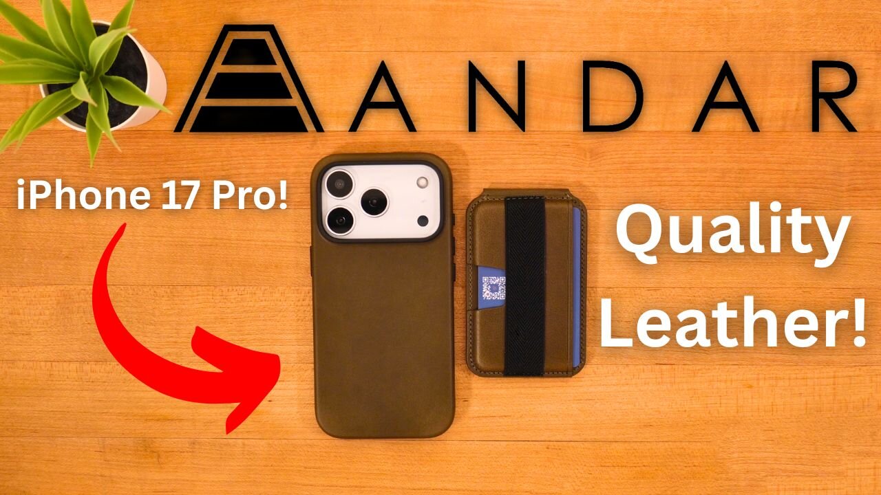 EXCLUSIVE: Andar "The Aspen" Leather Case for iPhone 17 Pro REVIEW!