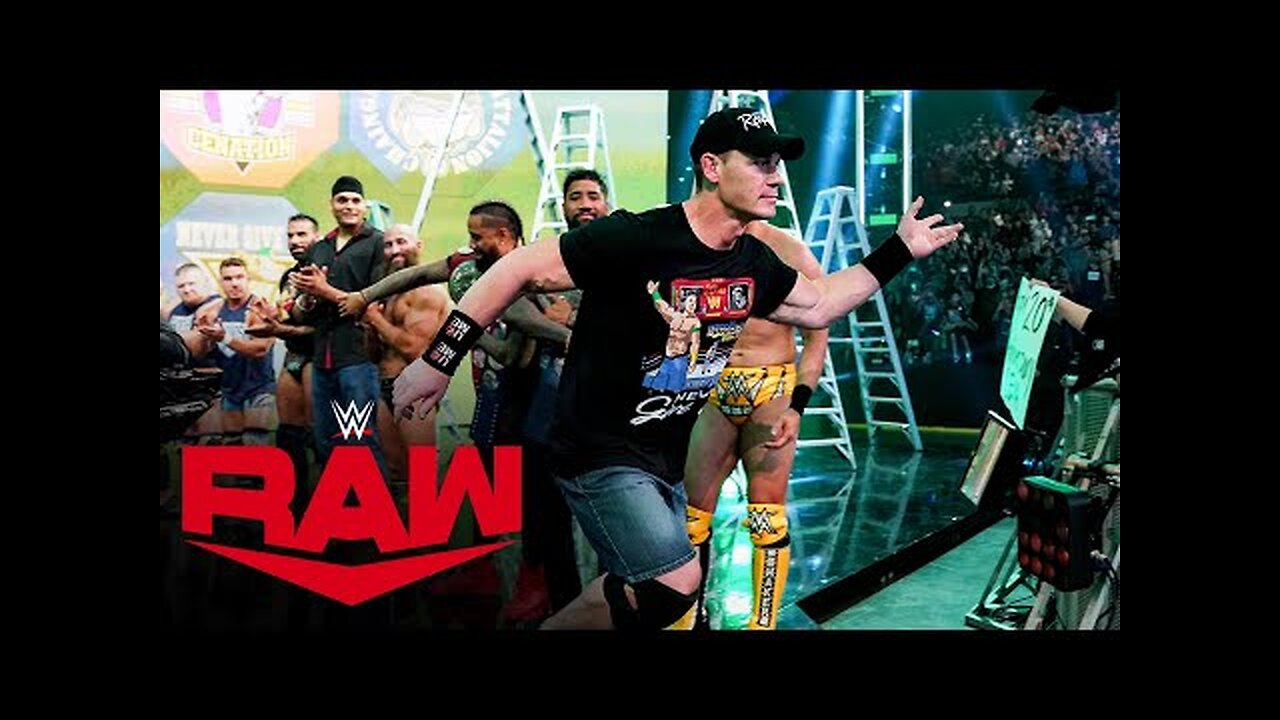 Mr. McMahon introduces John Cena Raw, June 2022 - WWE