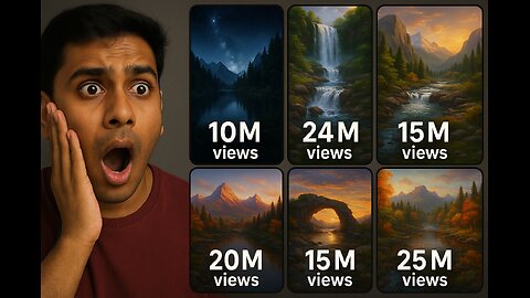 "World’s Most Beautiful Video Made by AI 🌍 | Reel with 10M+ Views 🔥"