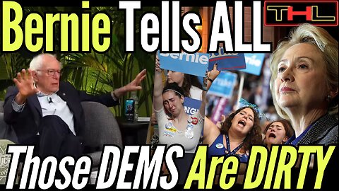 Bernie FINALLY Admits Dems Cheat Voters Out of their Democracy EVERY Election (& Gaslight them too)