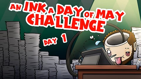 [ART STREAM] INK A DAY OF MAY CHALLENGE | Day 1