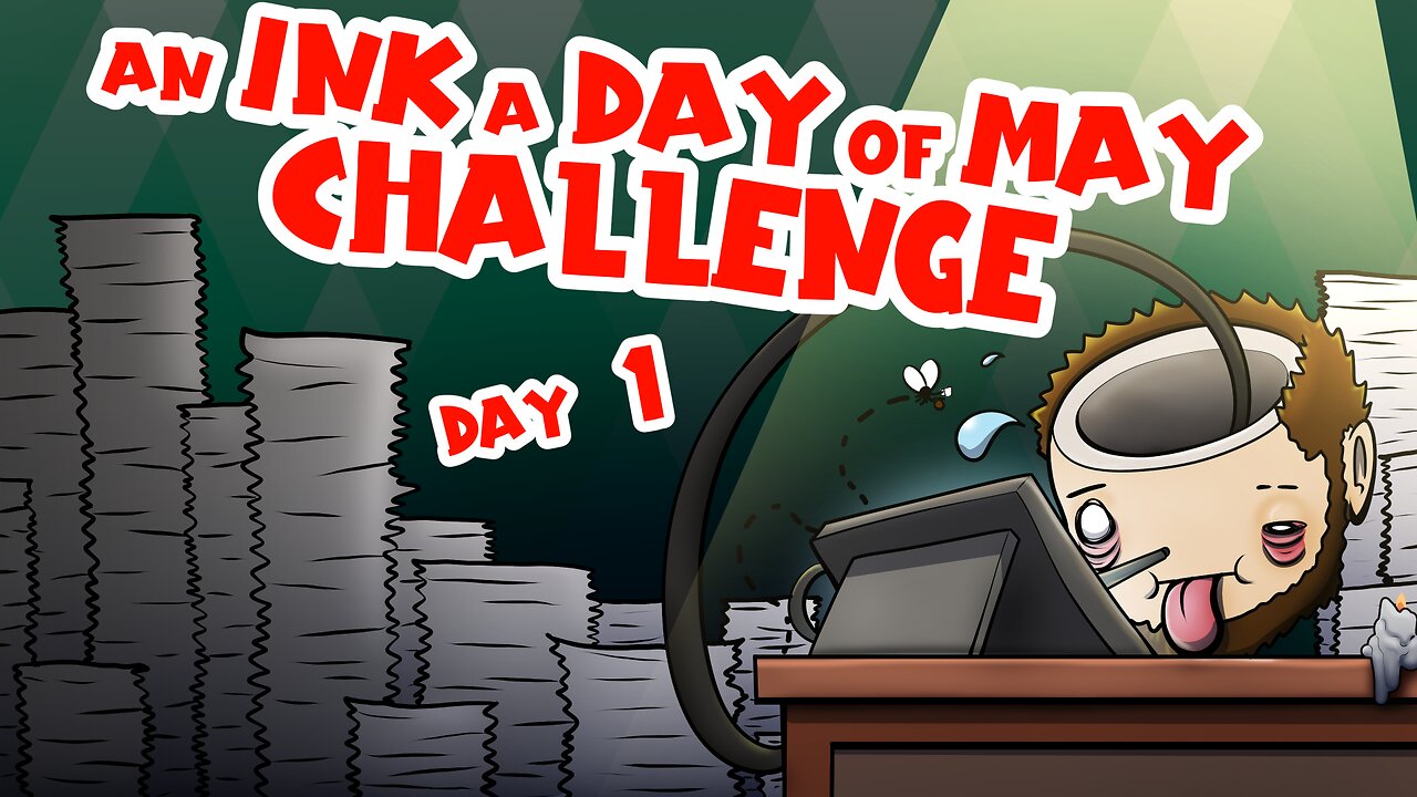 [ART STREAM] INK A DAY OF MAY CHALLENGE | Day 1