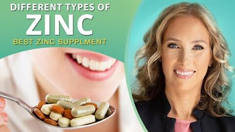 Different Types of Zinc & Best Zinc [See link in Details for 'Zinc Deficiency: Why You Should Care'] ~ By Dr Janine Bowring, ND]
