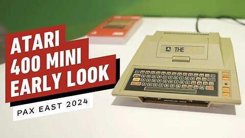 New Atari Retro Console and Game (Lunar Lander Beyond) - PAX East 2024