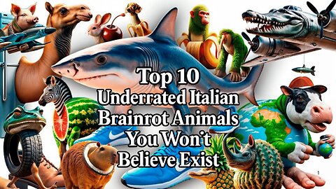 Top 10 Underrated Italian Brainrot Animals You Won’t Believe Exist #italianbrainrot