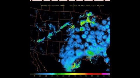 4-18-25 NEXRAD 8pm to 8am Every Night Frying Us All, Seems To Be Ramping Up! Chase Is Now Sick!