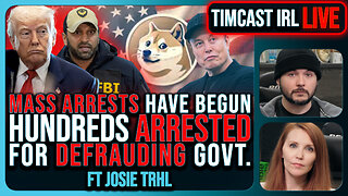 Trump DOJ Begins MASS ARRESTS, Hundreds CHARGED For Defrauding US GOV In Scheme | Timcast IRL