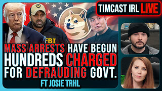 Trump DOJ Begins MASS ARRESTS, Hundreds CHARGED For Defrauding US GOV In Scheme | Timcast IRL