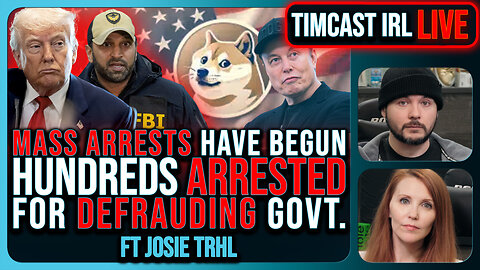 Trump DOJ Begins MASS ARRESTS, Hundreds CHARGED For Defrauding US GOV In Scheme | Timcast IRL