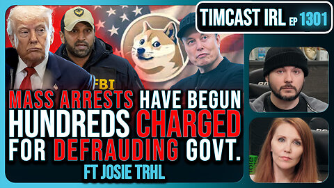 Trump DOJ Begins MASS ARRESTS, Hundreds CHARGED For Defrauding US GOV In Scheme | Timcast IRL
