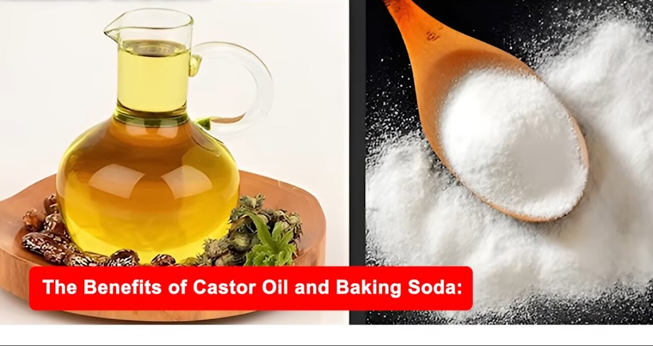 Mix CASTOR OIL With Baking Soda