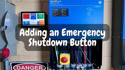 Installing a Rapid Shutdown (RSD) for My Victron Inverters & Solar Panels