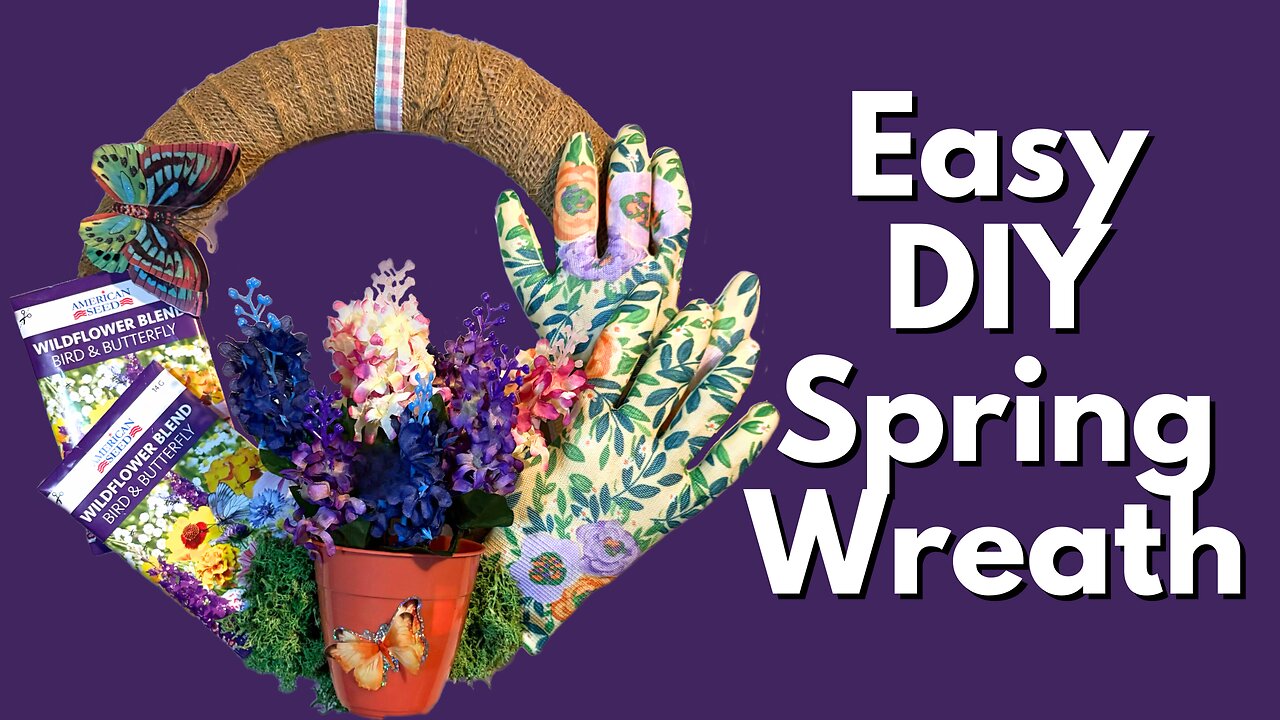DIY Spring Wreath