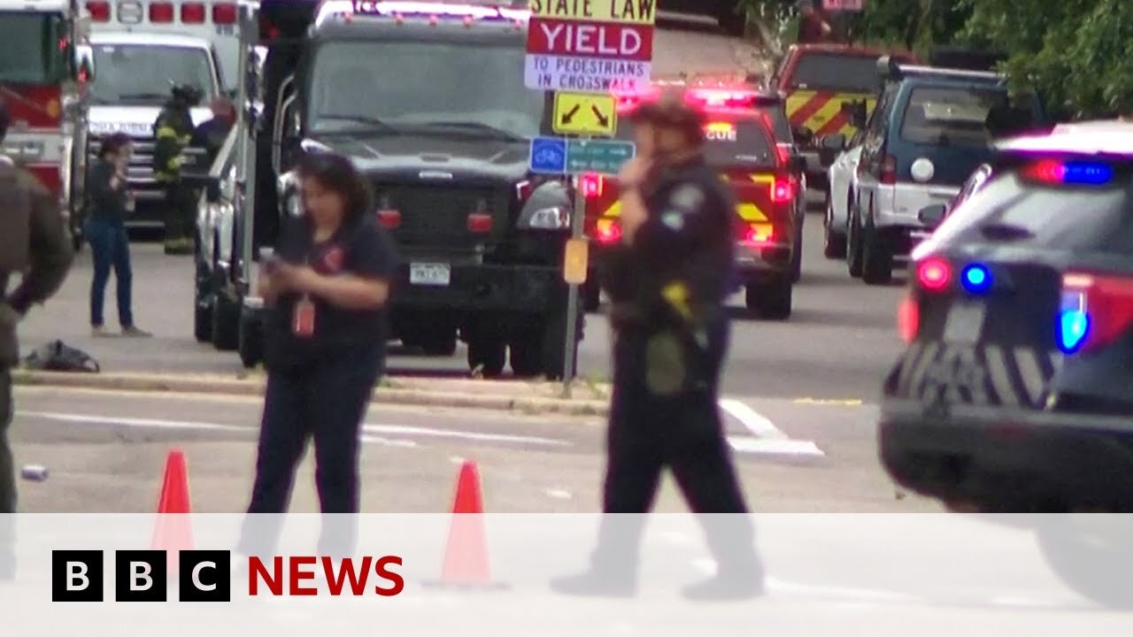 Six injured after man sets people on fire at Colorado rally for Israeli hostages