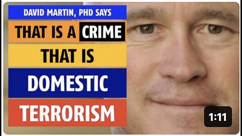 David Martin, PhD, Declares Vaccine-Related Actions as 'Crime', 'Domestic Terrorism'