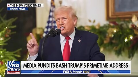 Media UNRAVELS over Trump's primetime address: 'SLOP'