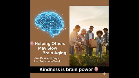 Helping Others for Just 2 Hours a Week Could Protect Your Brain