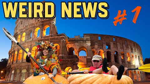 Weird News Roundup – Pumpkin Boats Battle in Oregon