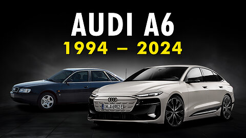 AUDI A6 Evolution: From 1994 to 2024 — See the Evolution in 3 Minutes!