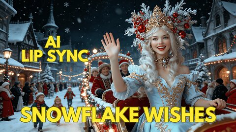 Snowflake Wishes ❄️ A Christmas Story in Motion | Ai Lip-Sync | Kling Avatar 2.0