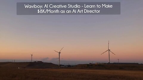 (courseslibrary.com)Waviboy: AI Creative Studio - Learn to Make $8K/Month as an Ai Art Director