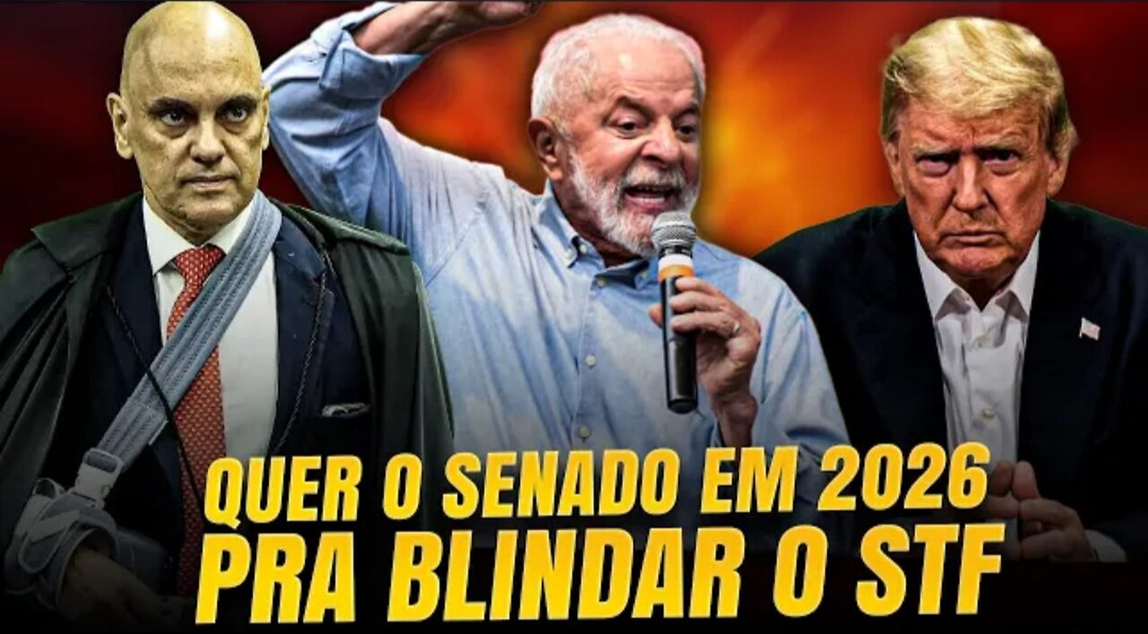 Lula ATACA Trump, defende Moraes e quer ELEGER mais SENADORES para BLINDAR o STF!