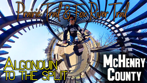 Prairie Trail & Fox River Trail: Algonquin to the Split - One Way - April 2025