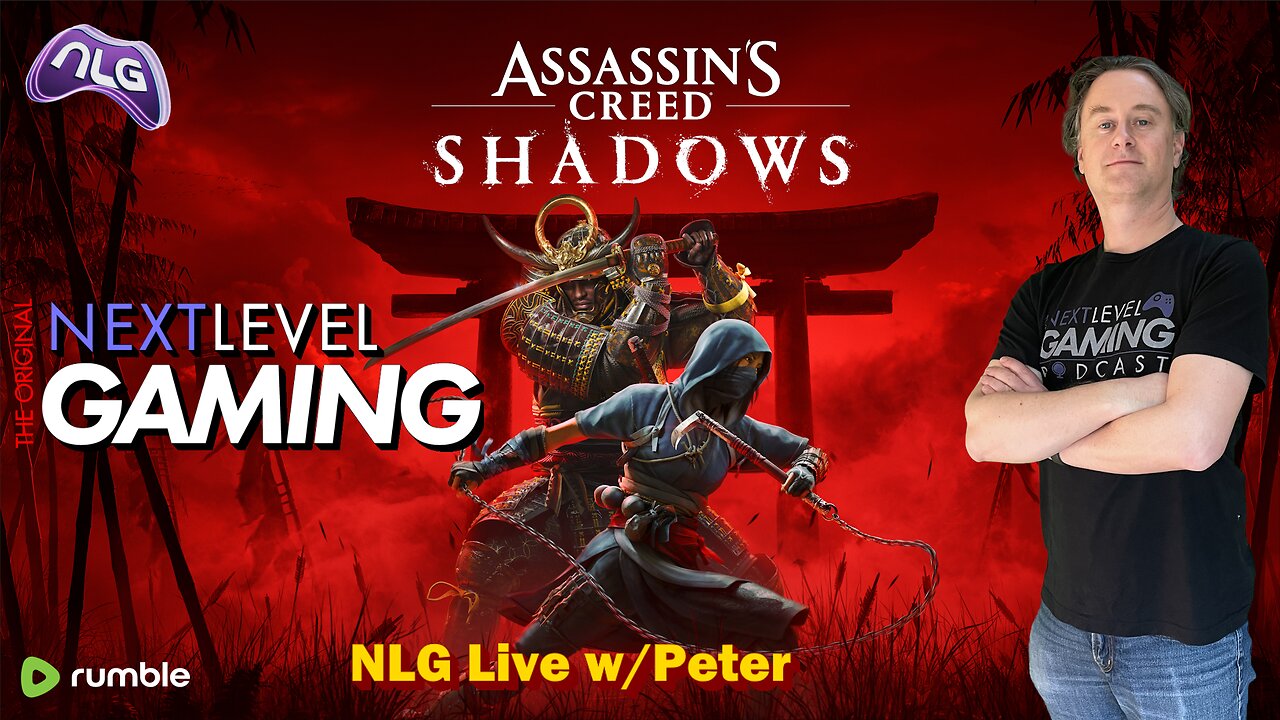 NLG Live W/ Peter: Assassin's Creed Shadows - to Yasuke or not to Yasuke ...