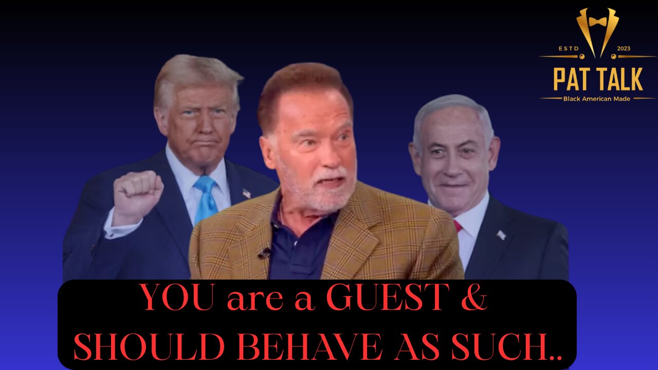 Arnold Schwarzenegger SCOLDS ENTITLED Immigrants | BOMBS Away over Iran : Justified or Not?