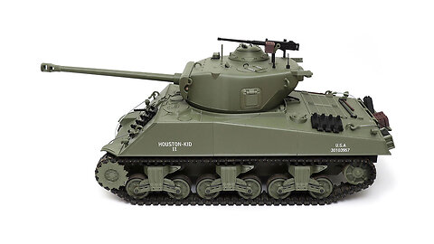 3D printed RC tank M4A3 Sherman