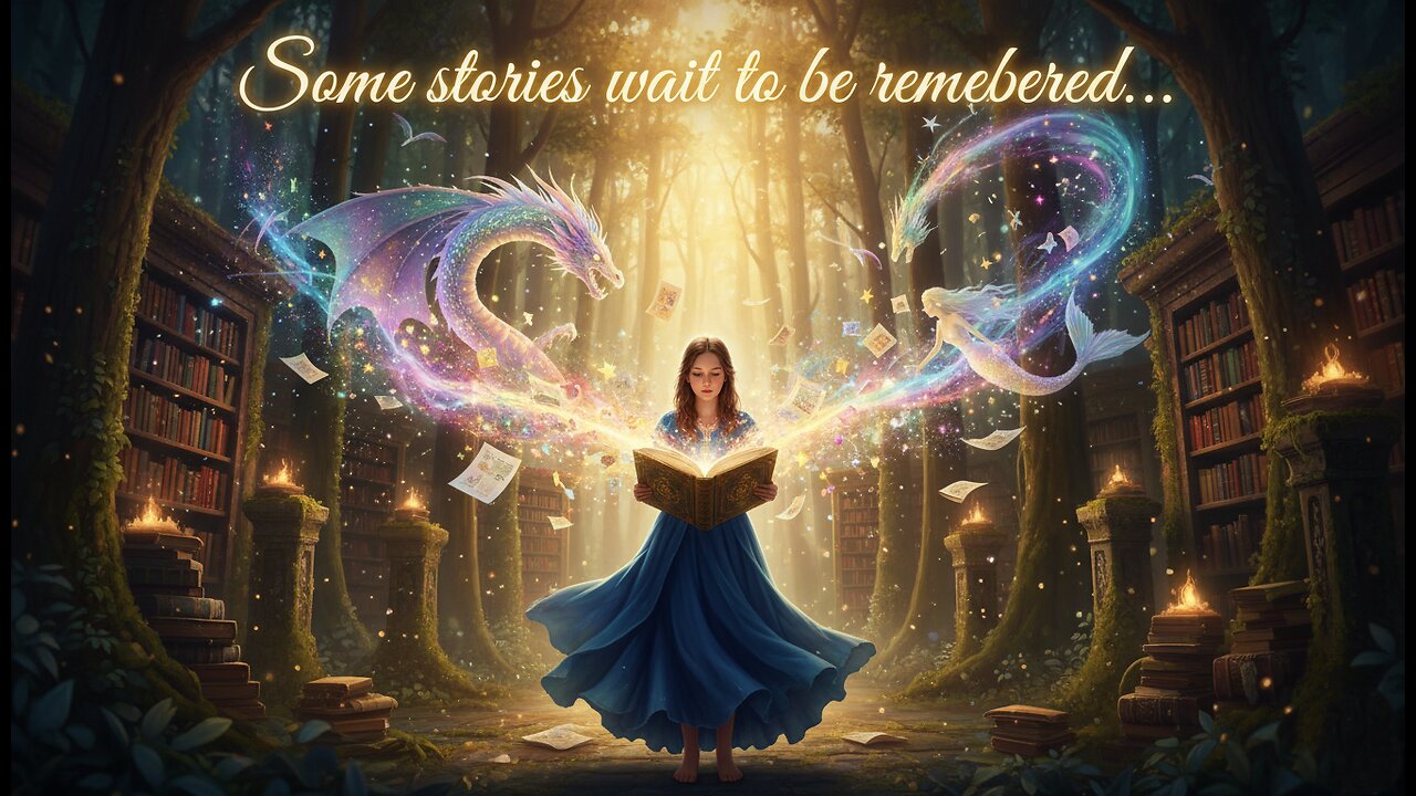 “The Library of Lost Stories” 📚✨